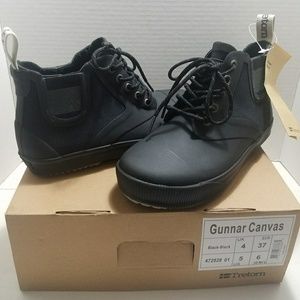 New Tretorn Gunnar Lace Up Canvas Boots Sz 5